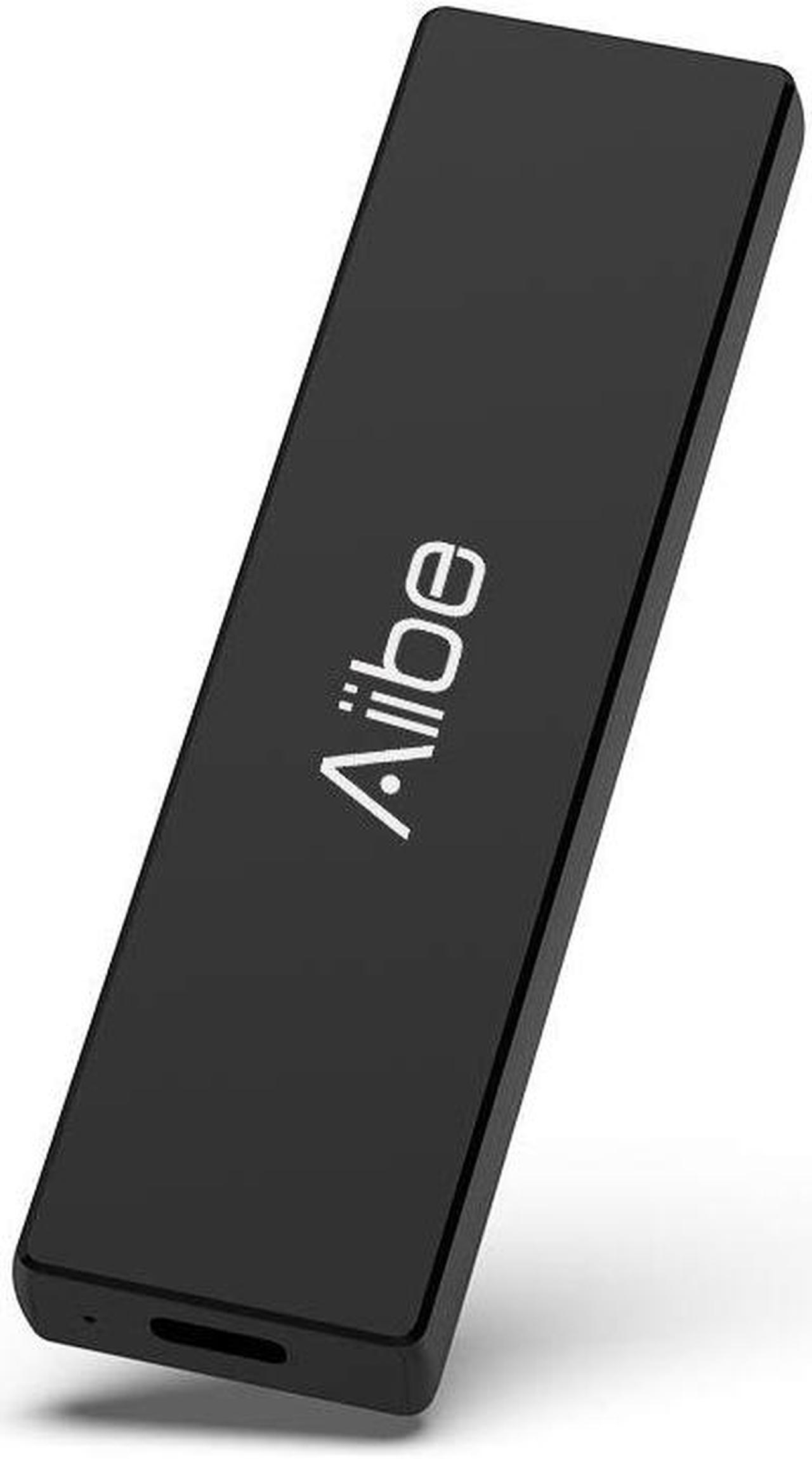 Main image of Aiibe External SSD 1TB - Up to 900MB/s - USB-C, USB 3.1 Portable SSD External Solid State Drive 1TB Mini SSD Drive for PC Laptop, Mac, Xbox and PS4 - Black