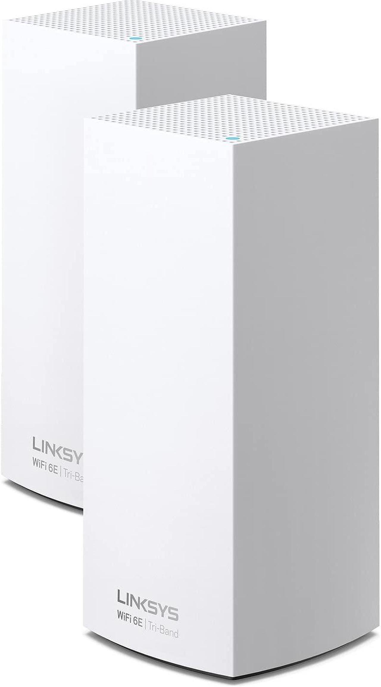 Alt view image 2 of 5 - Linksys MX8502 Atlas Max 6E Tri-Band Mesh Wi-Fi 6E System (2 Pack)