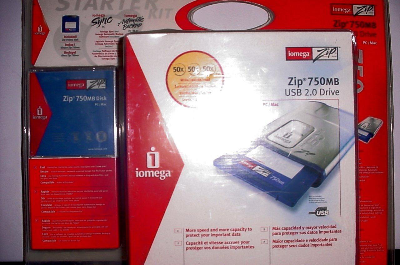 Main image of Iomega Zip 750MB USB 2.0 Drive - External