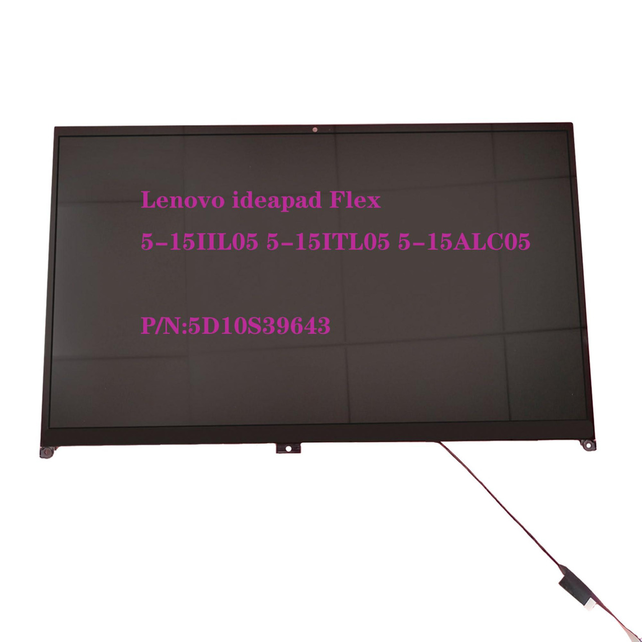 LCD Touch Screen Digitizer Assembly For Lenovo IdeaPad Flex 5 15ITL05 82HT | With Bezel | FTDLCD