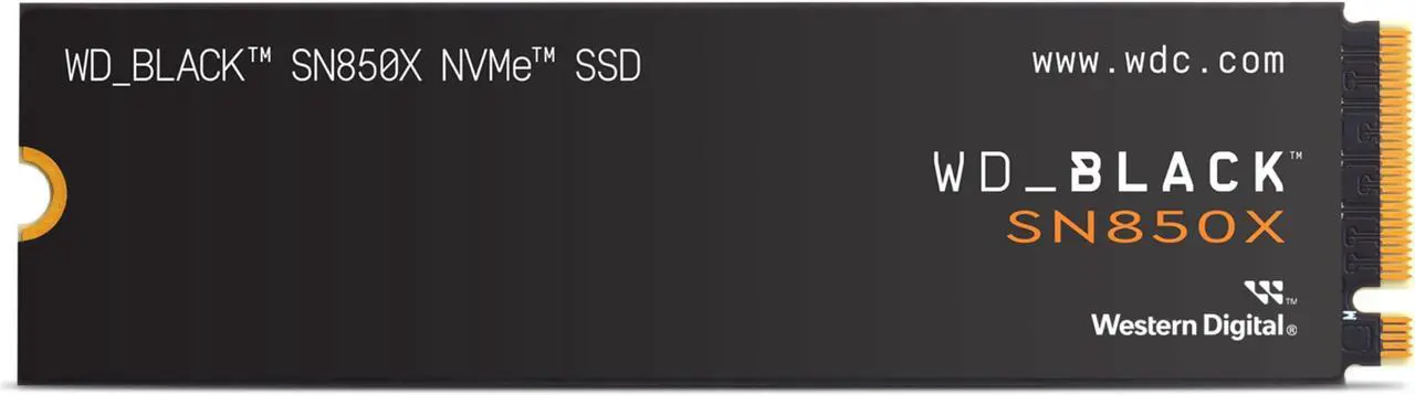 Main image of WD_BLACK 2TB SN850X NVMe Internal Gaming SSD Solid State Drive - Gen4 PCIe, M.2 2280, Up to 7,300 MB/s - WDS200T2X0E