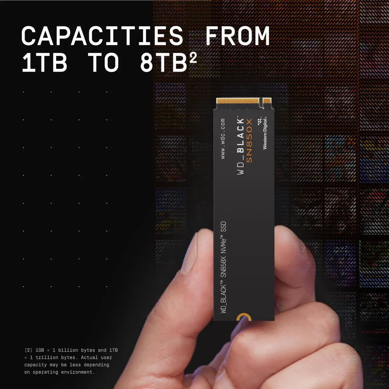 Alt view image 4 of 5 - WD_BLACK 2TB SN850X NVMe Internal Gaming SSD Solid State Drive - Gen4 PCIe, M.2 2280, Up to 7,300 MB/s - WDS200T2X0E
