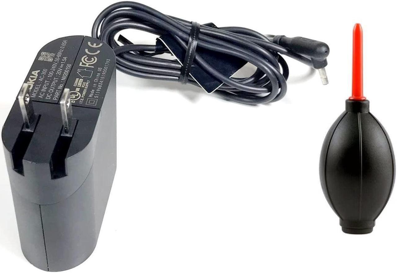 Main image of Camera Charger AC-300 Adapter Compatible with Nokia Lumia 2520 Tablet 30W 20V 1.5A AC Adapter Charger NII200150 AC300 Charger., Black