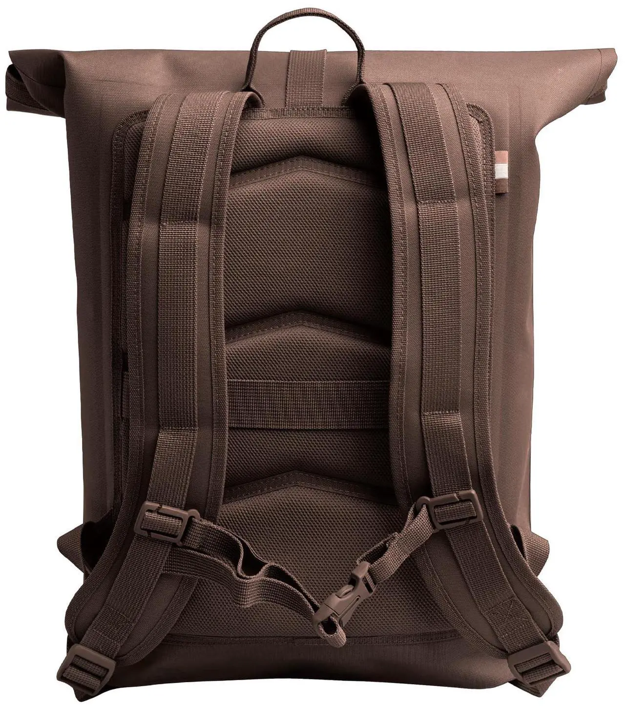 Alt view image 2 of 5 - GOT BAG - ROLLTOP LITE Backpack, Hiking & Travel with a 15" Laptop Sleeve, Eco-Conscious Bag Made of Recycled Ocean Impact Plastic(tm) (Trench Monochrome Color)