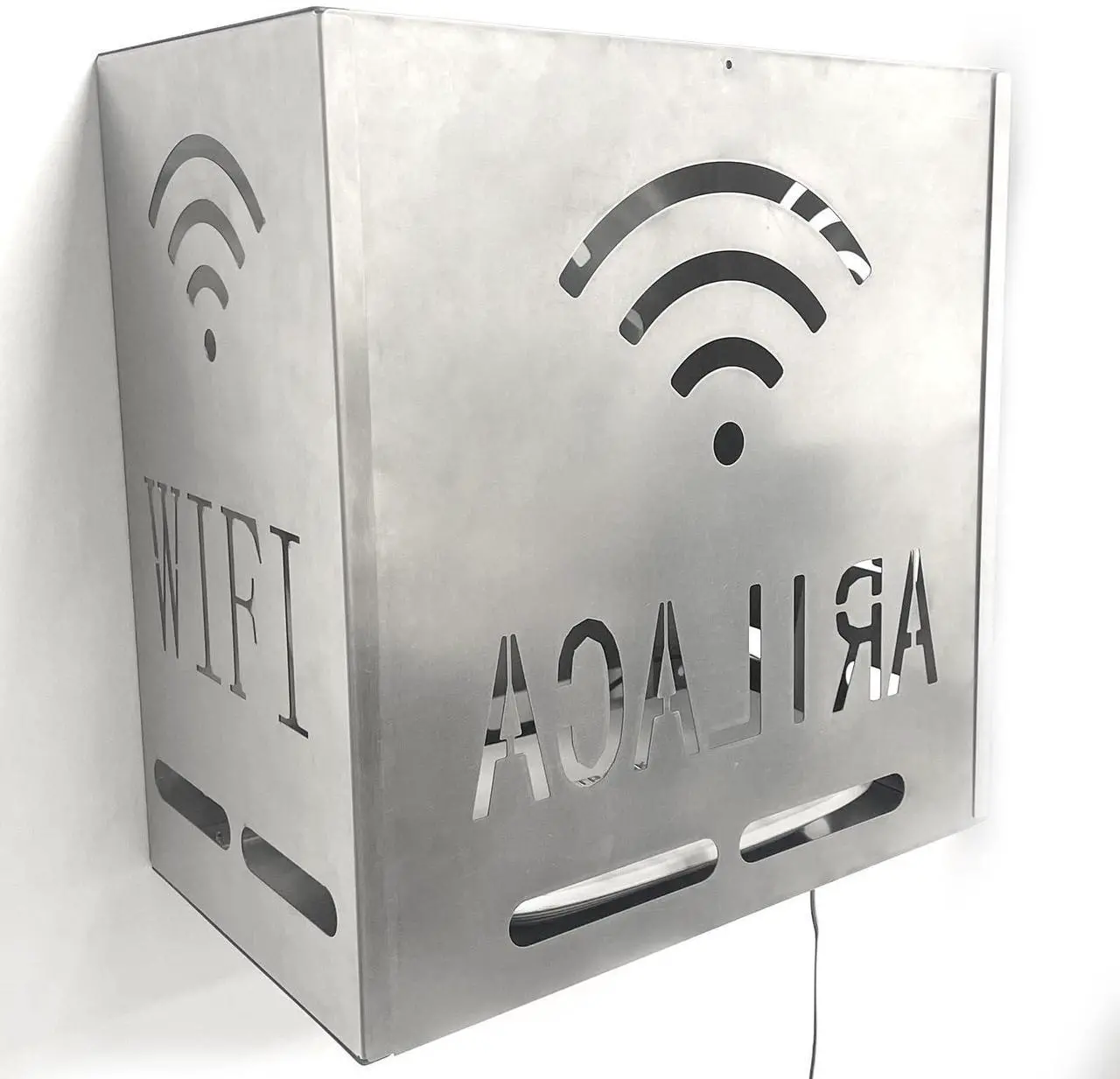 Main image of Aihmilcl Large WiFi Router Cover Shielding E m f Blocker for WiFi Router Box E m f Faraday Cage E M f Blocker for Home E m f Shield Large Faraday Bags EMP Proof Blocks 5G About 90% E m f Protection