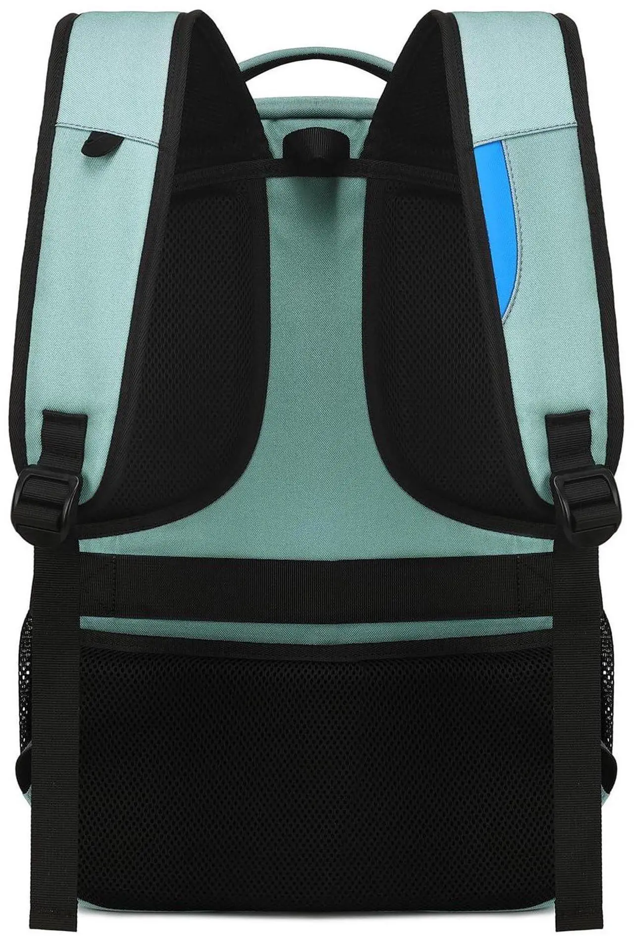 Alt view image 3 of 5 - DUSLANG 17 Inch Laptop Backpack for Travel Water Resistant College Backpack for Men/Women Laptop Bag with USB Charging Port, Green A