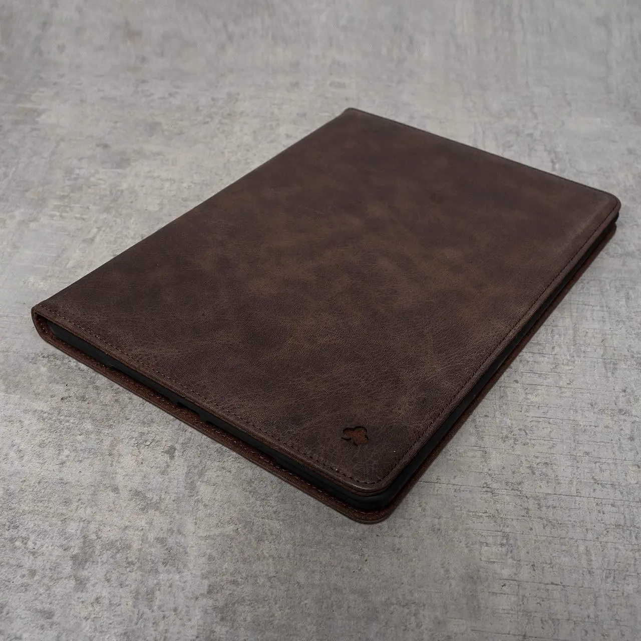 Alt view image 3 of 5 - Porter Riley - Leather Case for iPad 10th Generation (10.9") 2022 Model. Premium Genuine Leather Stand/Cover/Flip Case (Chocolate Brown)
