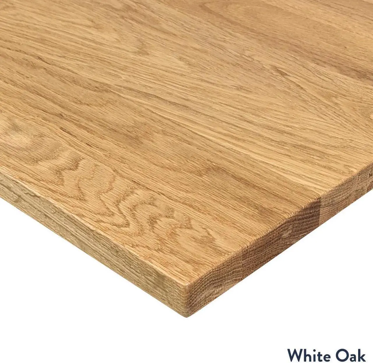 Alt view image 7 of 7 - Desky Zero Hardwood Office Desk - White Oak / 72 x 30 in / Grey