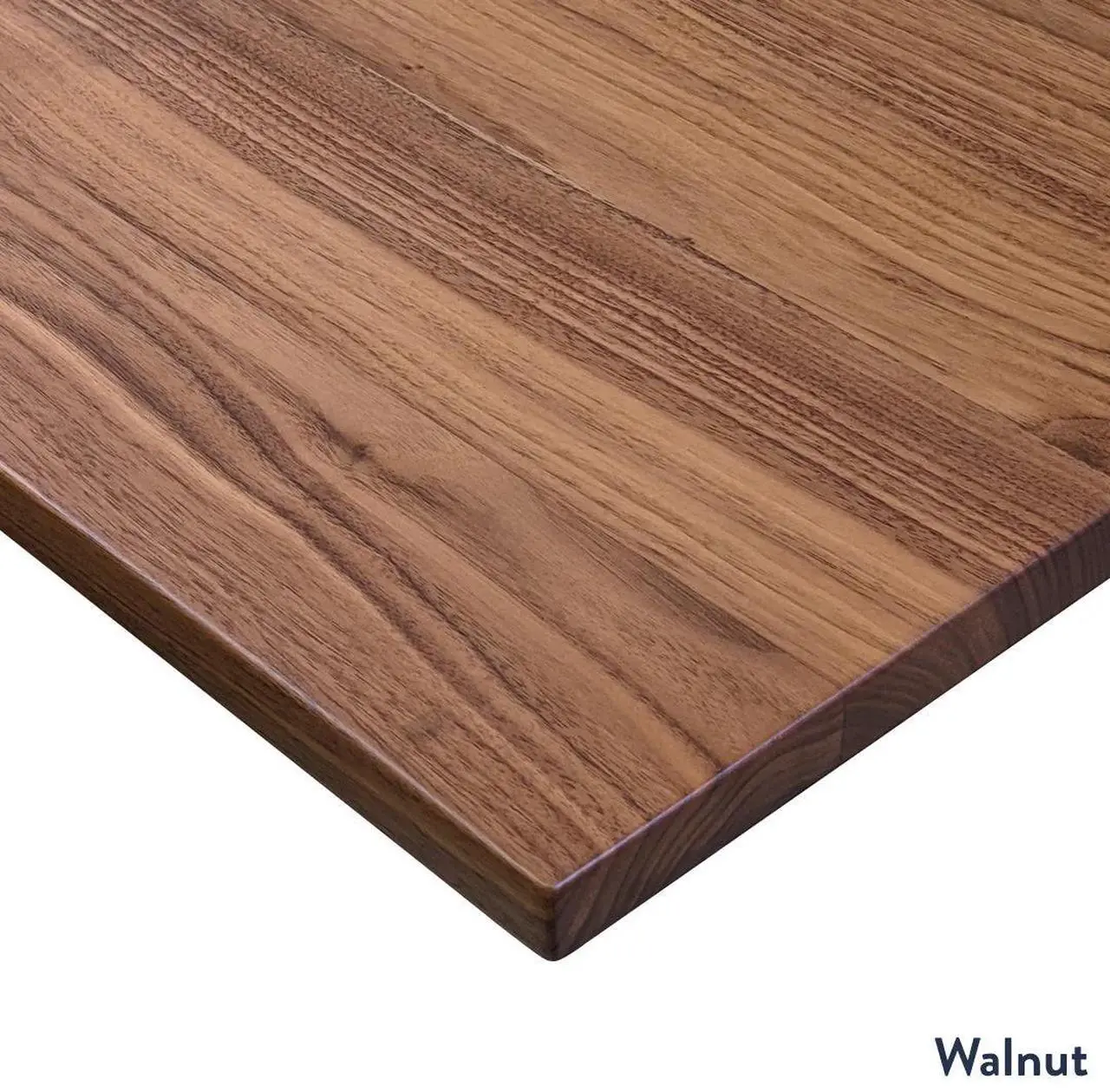 Alt view image 6 of 7 - Desky Dual Hardwood Sit Stand Desk - Walnut / 72 x 30 inches / Space Gray