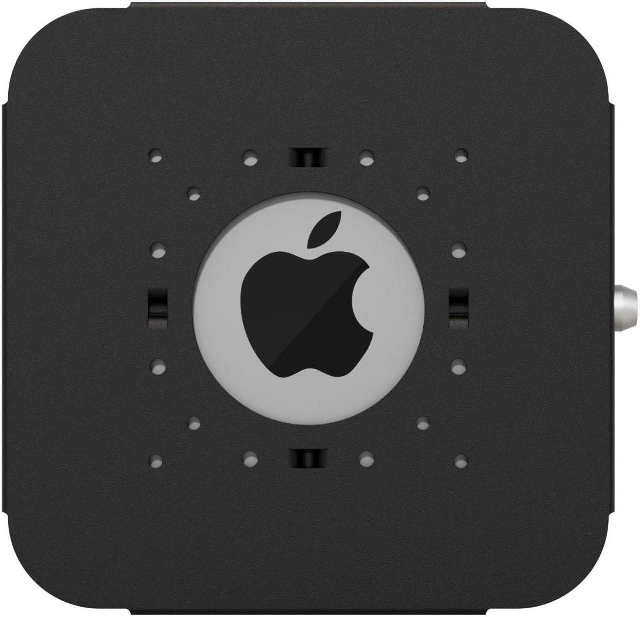 Alt view image 2 of 5 - RackSolutions 100-D Fixed Wall Mount for Apple Mac Mini (Dual VESA)  Secure Wall Enclosure with Barrel Lock, Compatible with 2010-2023 Mac Minis, 16 GA Steel