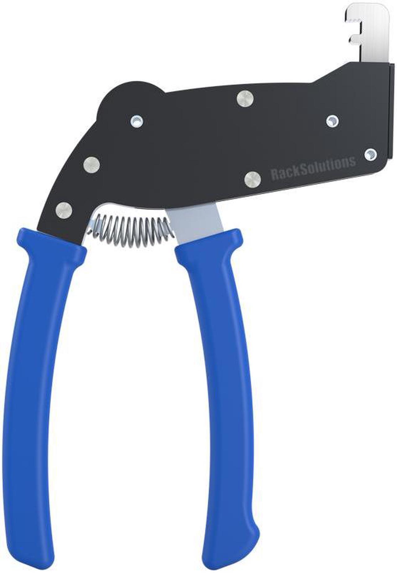 Main image of RackSolutions Worlds Best Cage Nut Tool for IT and Data Center Rack Deployment, Rubberized Grip, Angled Neck for Easy Cage Nut Installation