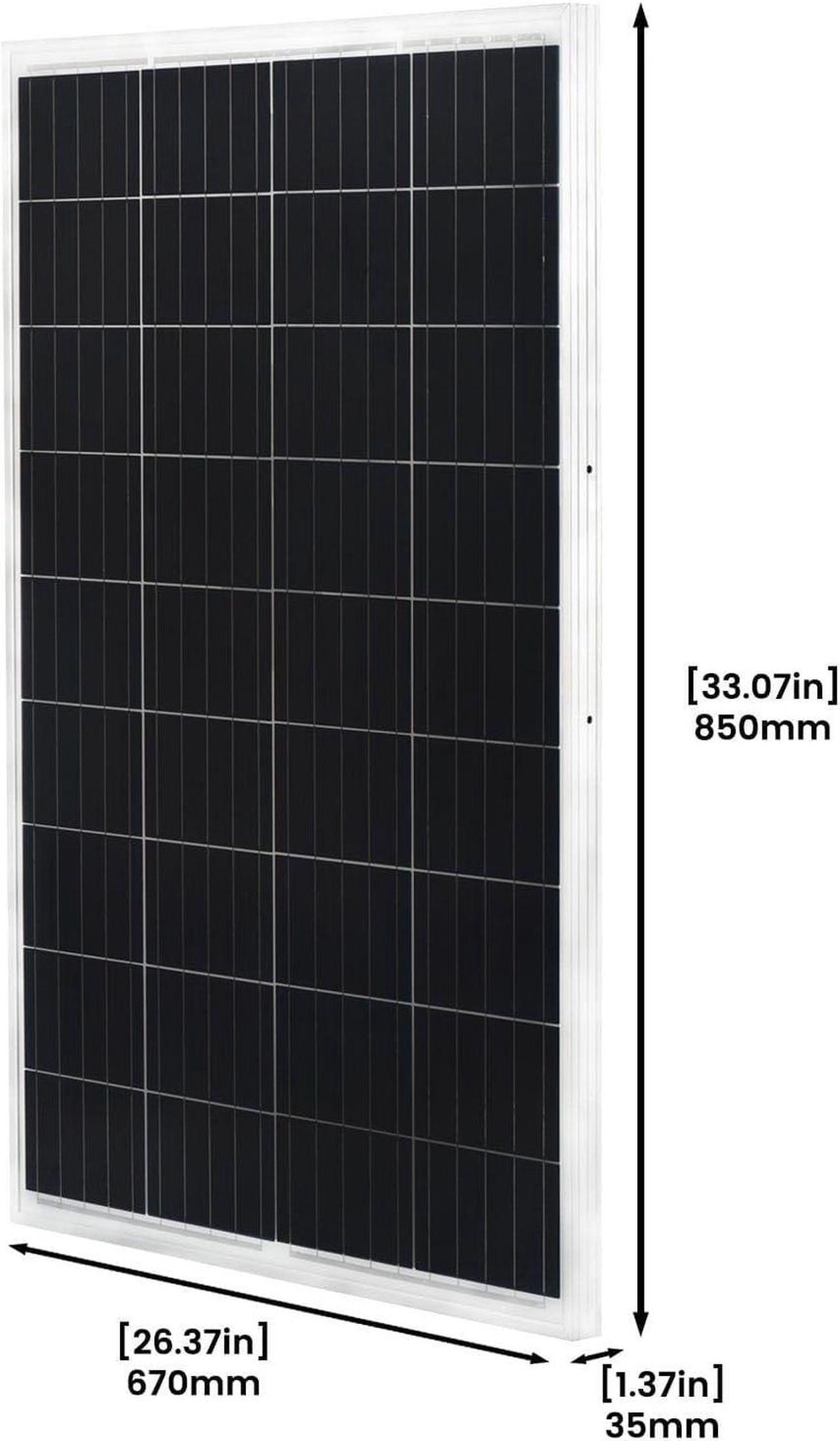 Alt view image 6 of 6 - NATURES GENERATOR  1800W Gold System: Solar & Wind Powered Off-Grid Portable Generator + 100W Solar Panel