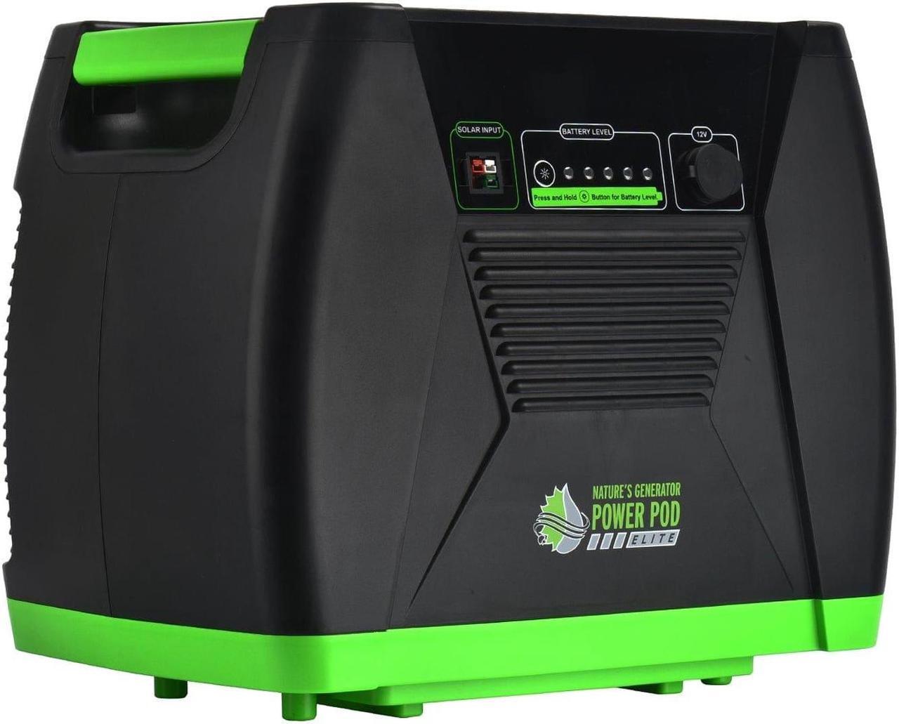 Alt view image 5 of 5 - NATURE'S GENERATOR 3600W Solar & Wind Generator Power Pod