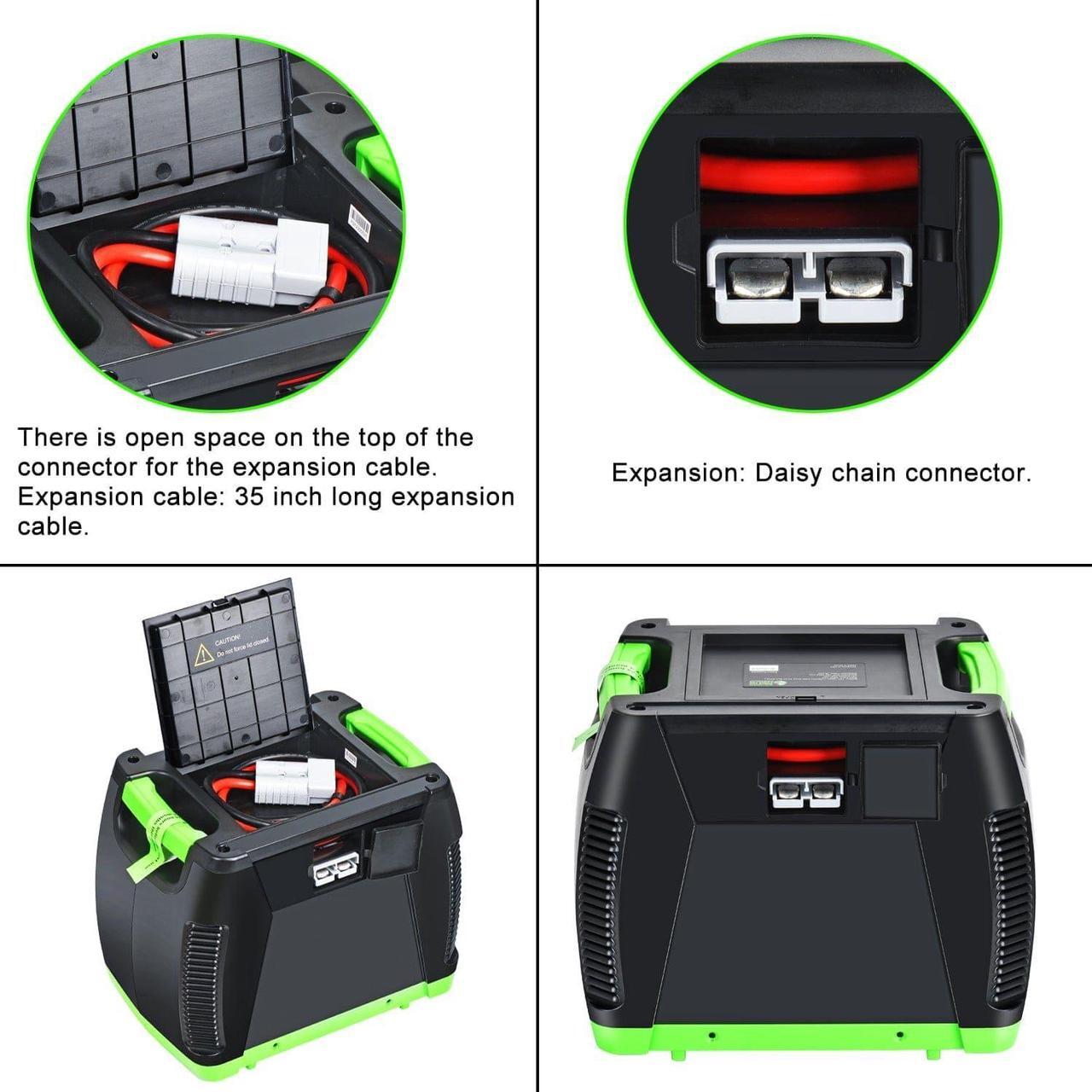 Alt view image 3 of 5 - NATURE'S GENERATOR 3600W Solar & Wind Generator Power Pod