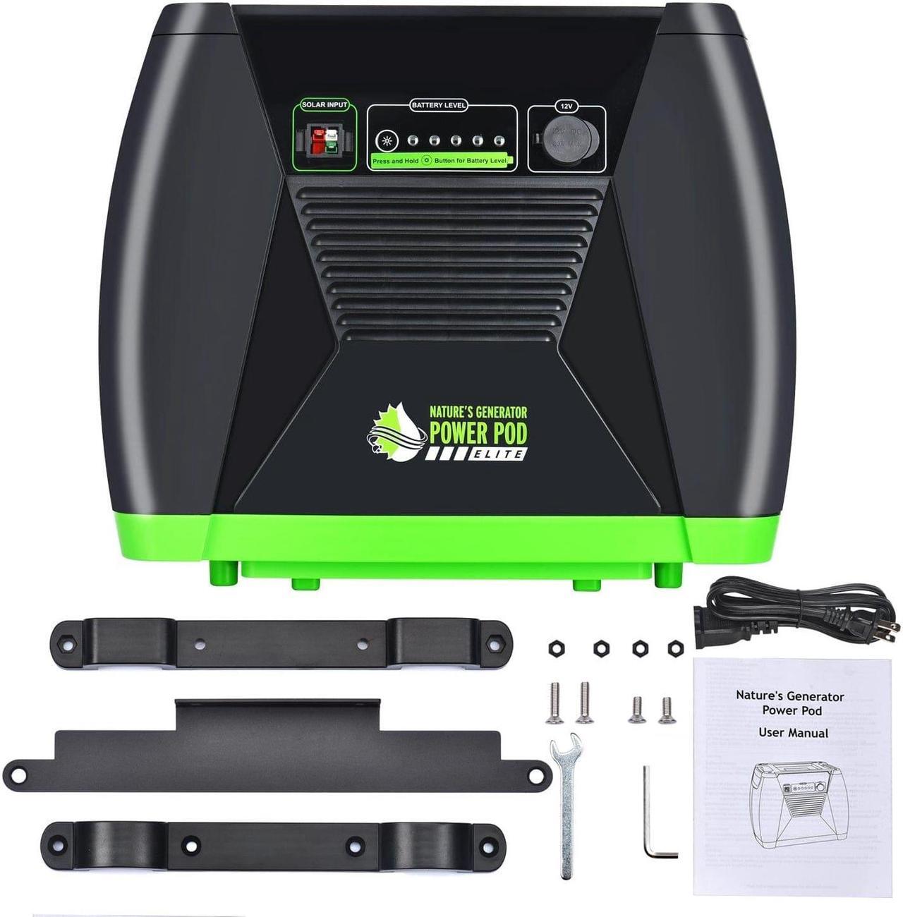 Main image of NATURE'S GENERATOR 3600W Solar & Wind Generator Power Pod