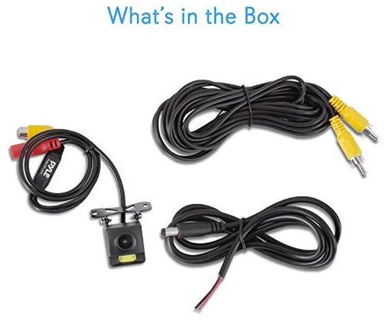Alt view image 15 of 15 - rear view backup camera system  waterproof mini parking reverse license car vehicle rearview back up w/ 656x492p 420 tvl resolution, night vision, tiltadjustable angle, universal mount  pyle plcm11