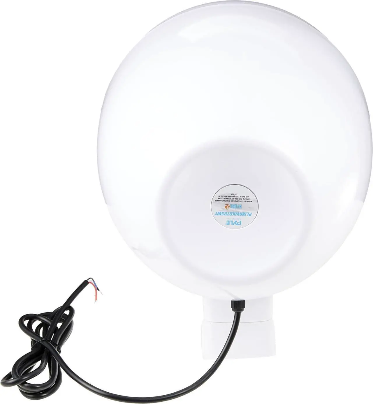 Alt view image 5 of 7 - Pyle 8'' Marine Wakeboard Bluetooth Speaker System - Water Resistant with LED Lights - PLMRWKBT85WT - White