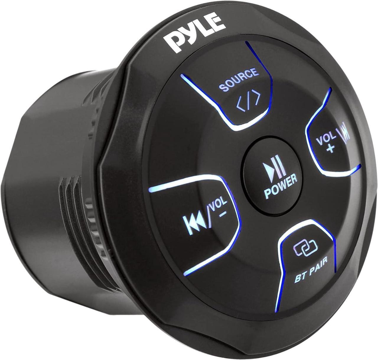Main image of Pyle Amplified Wireless Bluetooth Audio Controller - Waterproof Marine Receiver for Car, Truck, Boat, 4x4 (300 Watt)