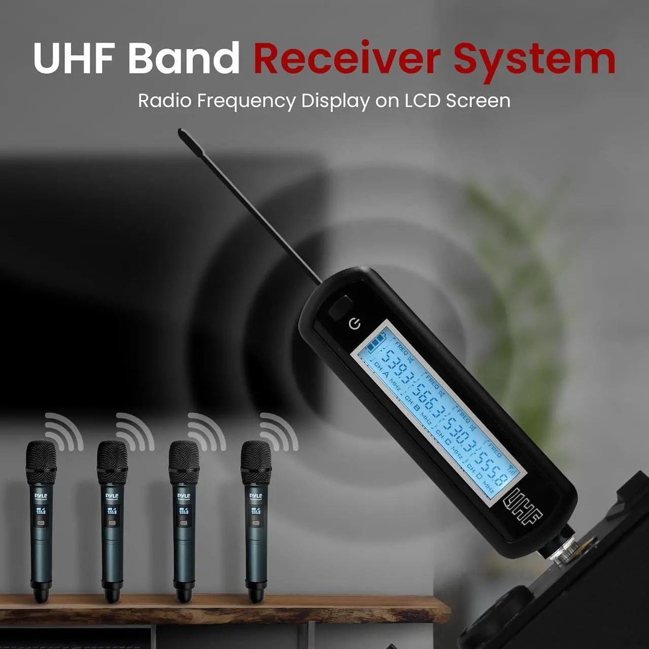 Pyle Wireless Microphone System - Thumbnail 3
