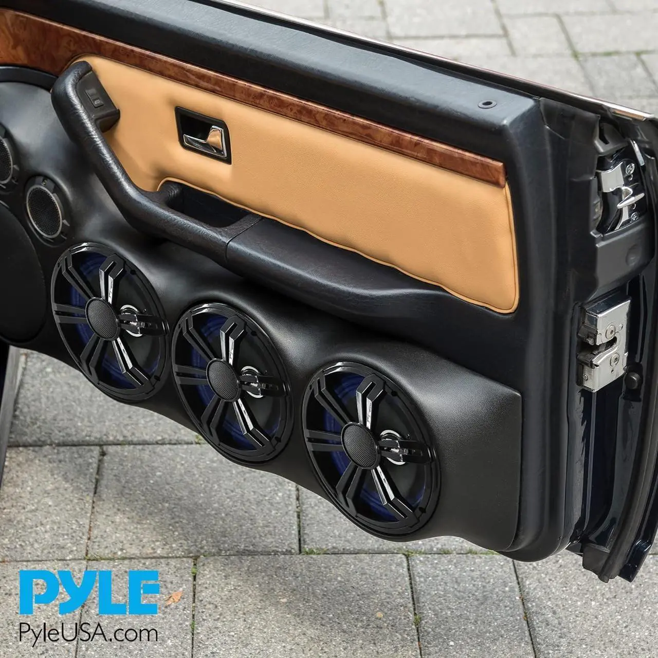 Alt view image 7 of 7 - Pyle 8'' Single Voice Coil Subwoofer - 250W 4-Ohm Car Audio Powered Subwoofer PLMG85