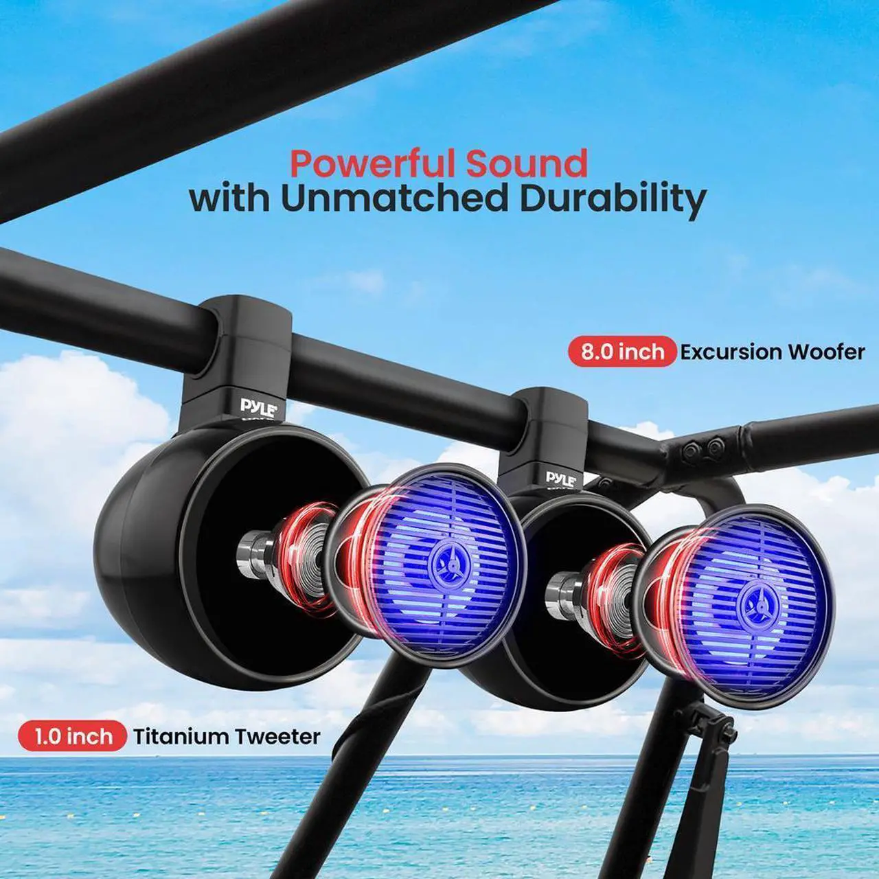 Pyle Marine Speakers - Thumbnail 4