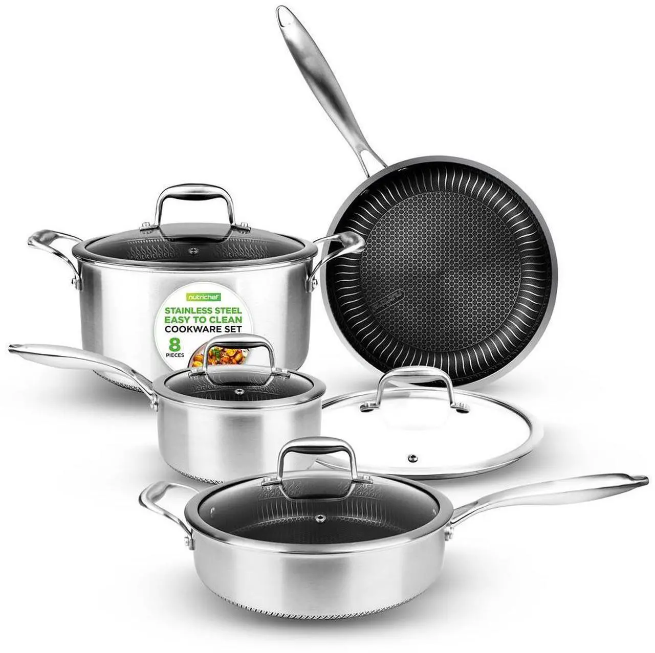 NutriChef Cookware Set - Thumbnail 5