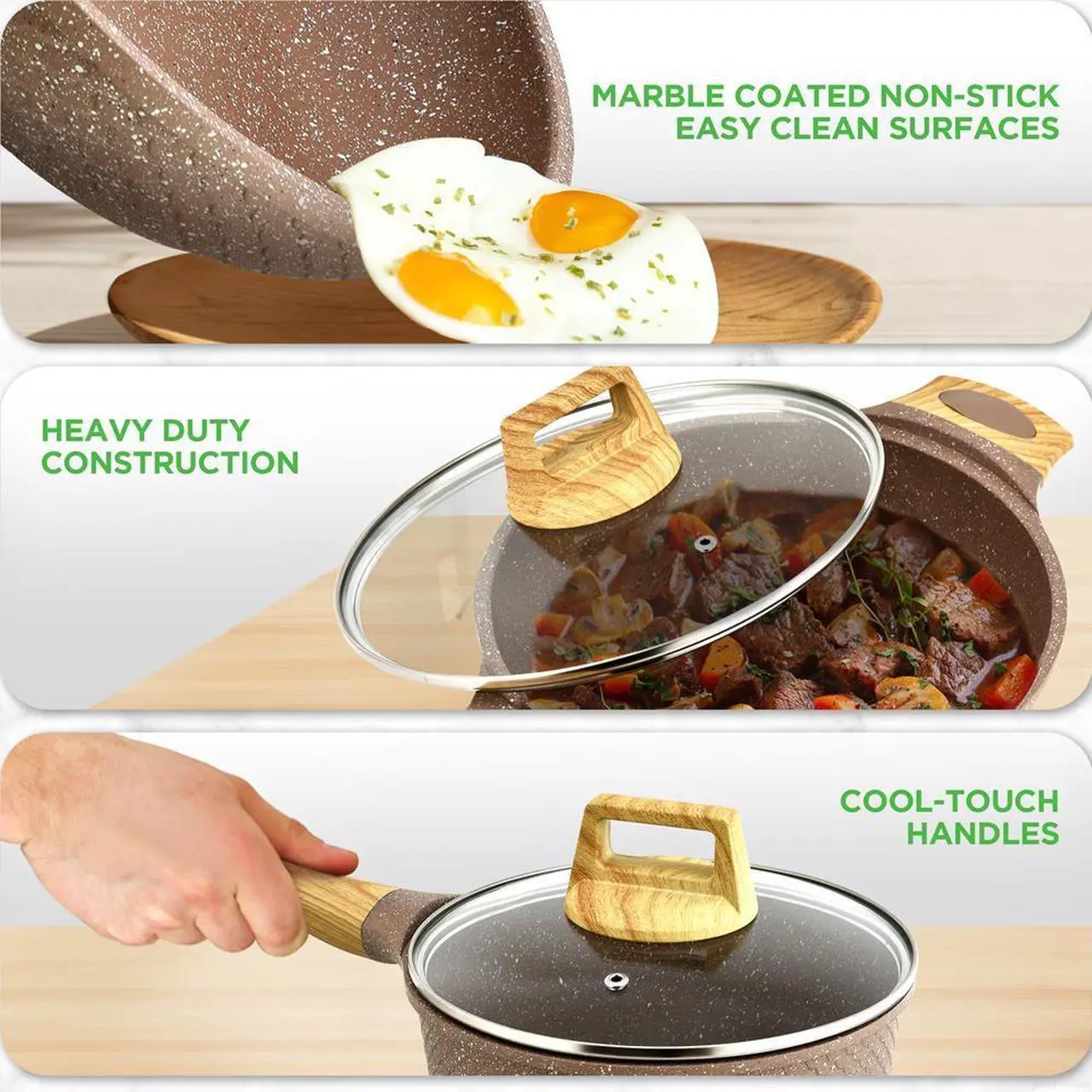 NutriChef Cookware and Bakeware Set - Thumbnail 4