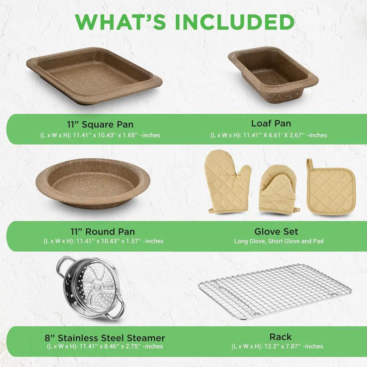 NutriChef Cookware and Bakeware Set - Thumbnail 5