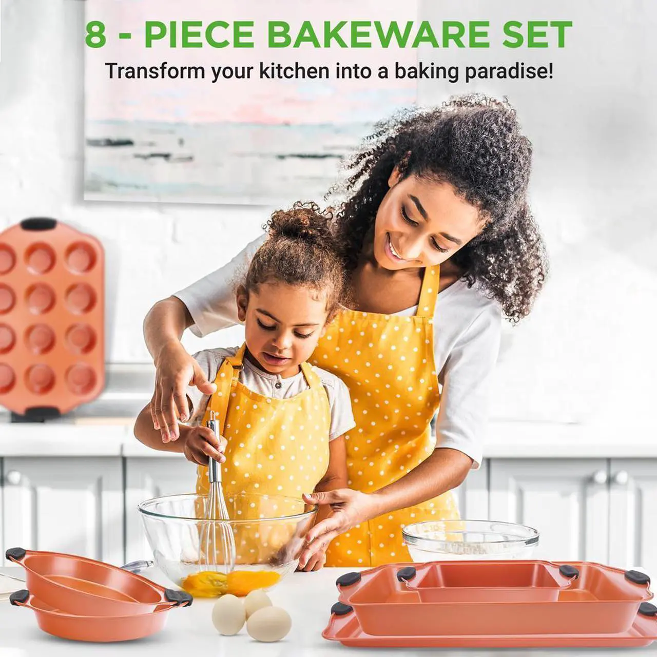 NutriChef Bakeware Set