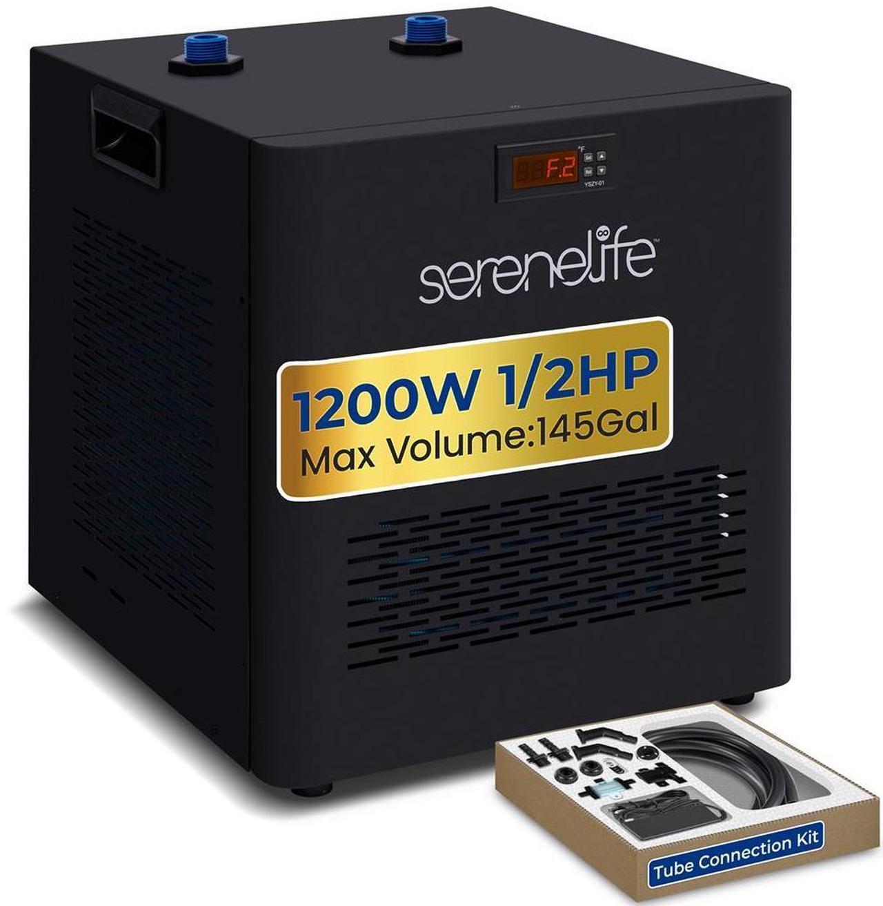 Main image of SereneLife Cold Plunge Water Chiller - 1200W 1/2 HP Cooling System (SLWTRCHLR110)
