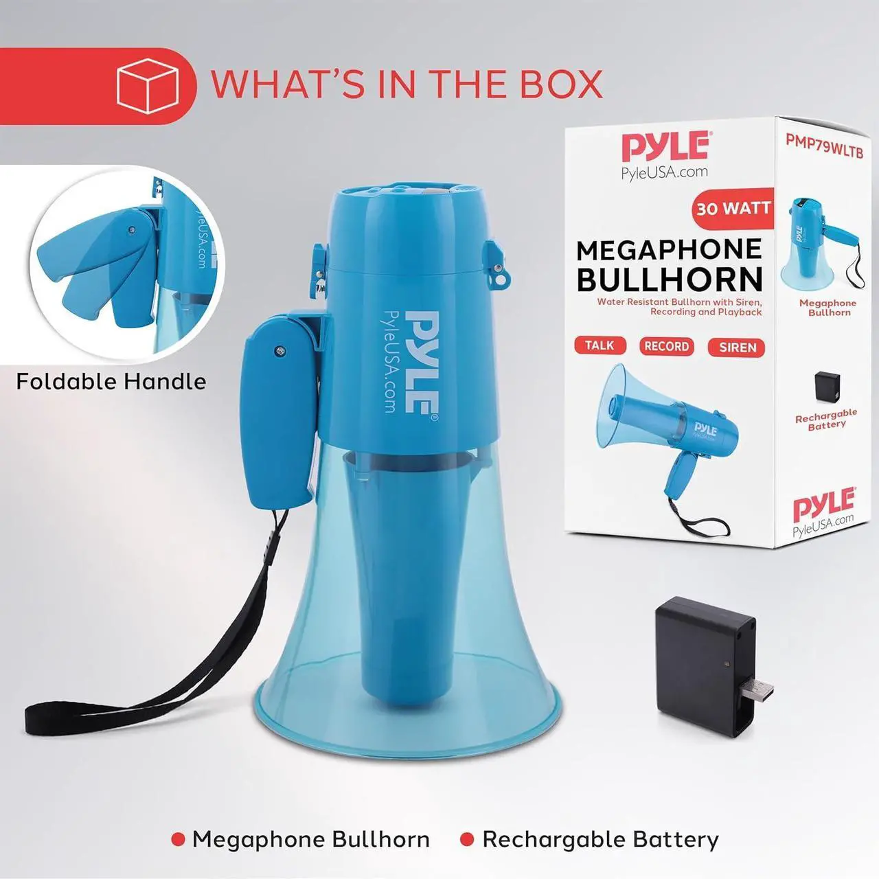 Pyle Megaphone Speaker - Thumbnail 5