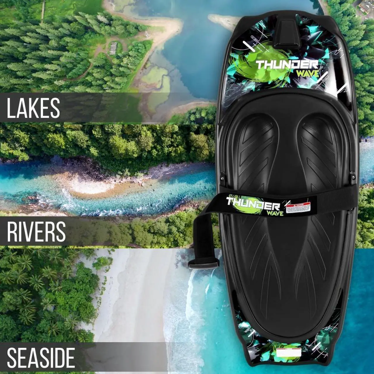 SereneLife Thunder Wave Kneeboard