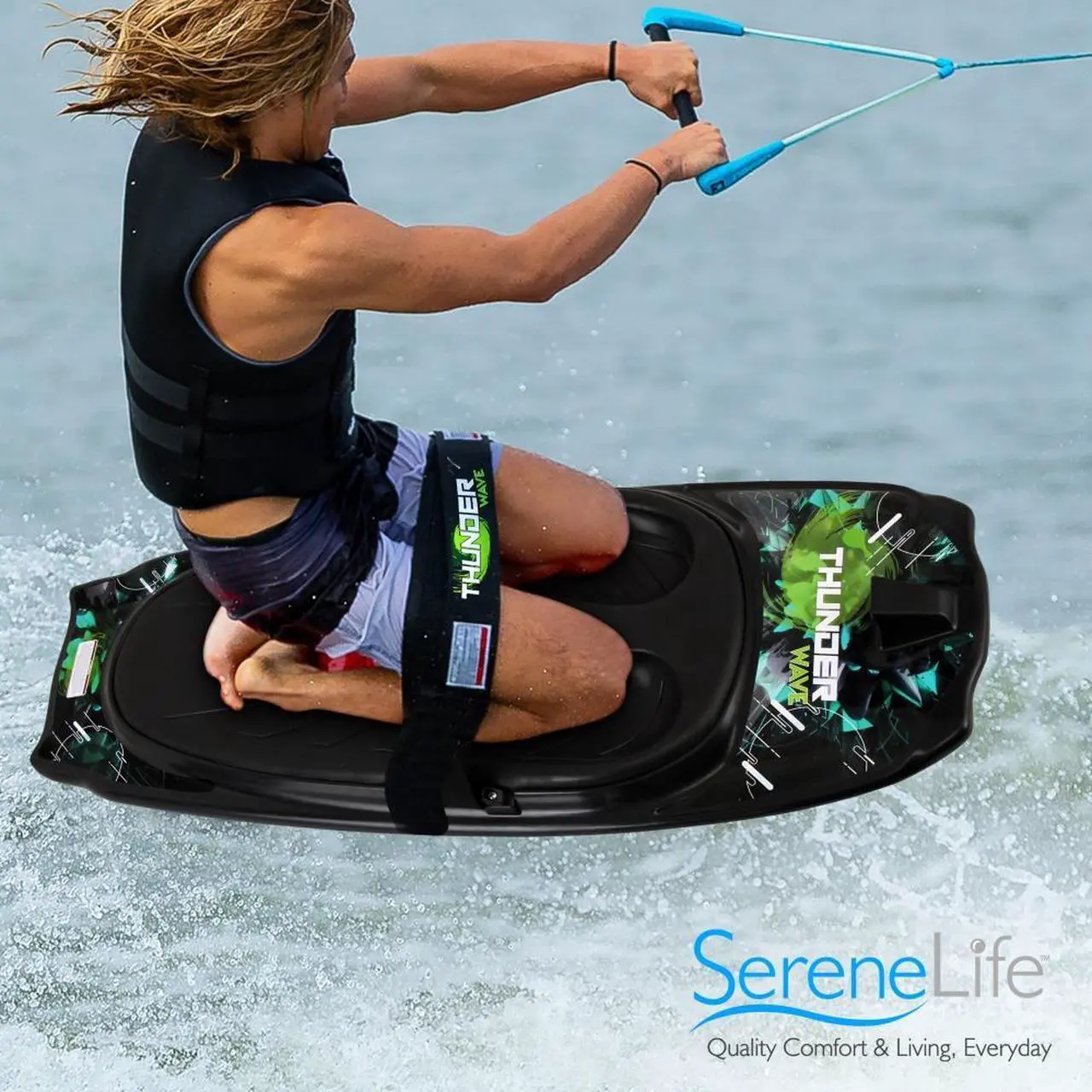 SereneLife Thunder Wave Kneeboard - Thumbnail 3