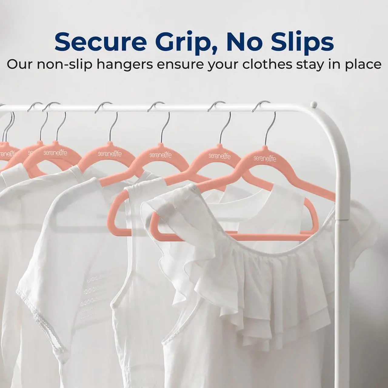 SereneLife Velvet Hangers - Thumbnail 3