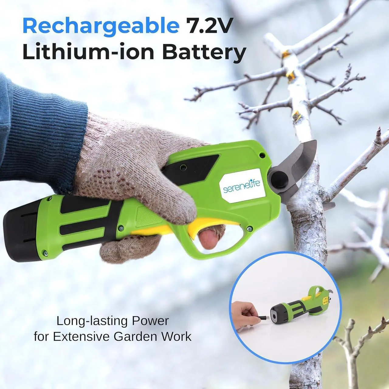 SereneLife Pruning Shears - Thumbnail 4