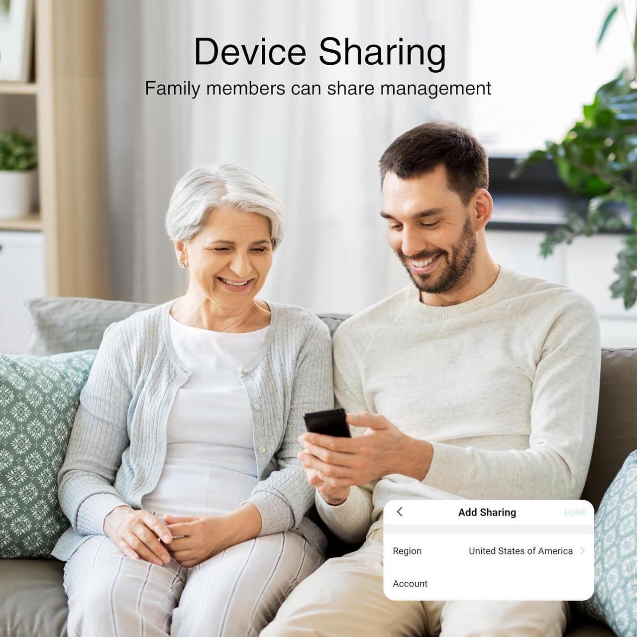 Alt view image 7 of 7 - GHome Smart Plug,WiFi Smart Plugs Compatible with Alexa and Google Home,Smart WiFi Outlet with Remote Control and Timer Function,2.4GHz Wi-Fi Only,No Hub Required, ETL FCC Listed,White(1 Pack)