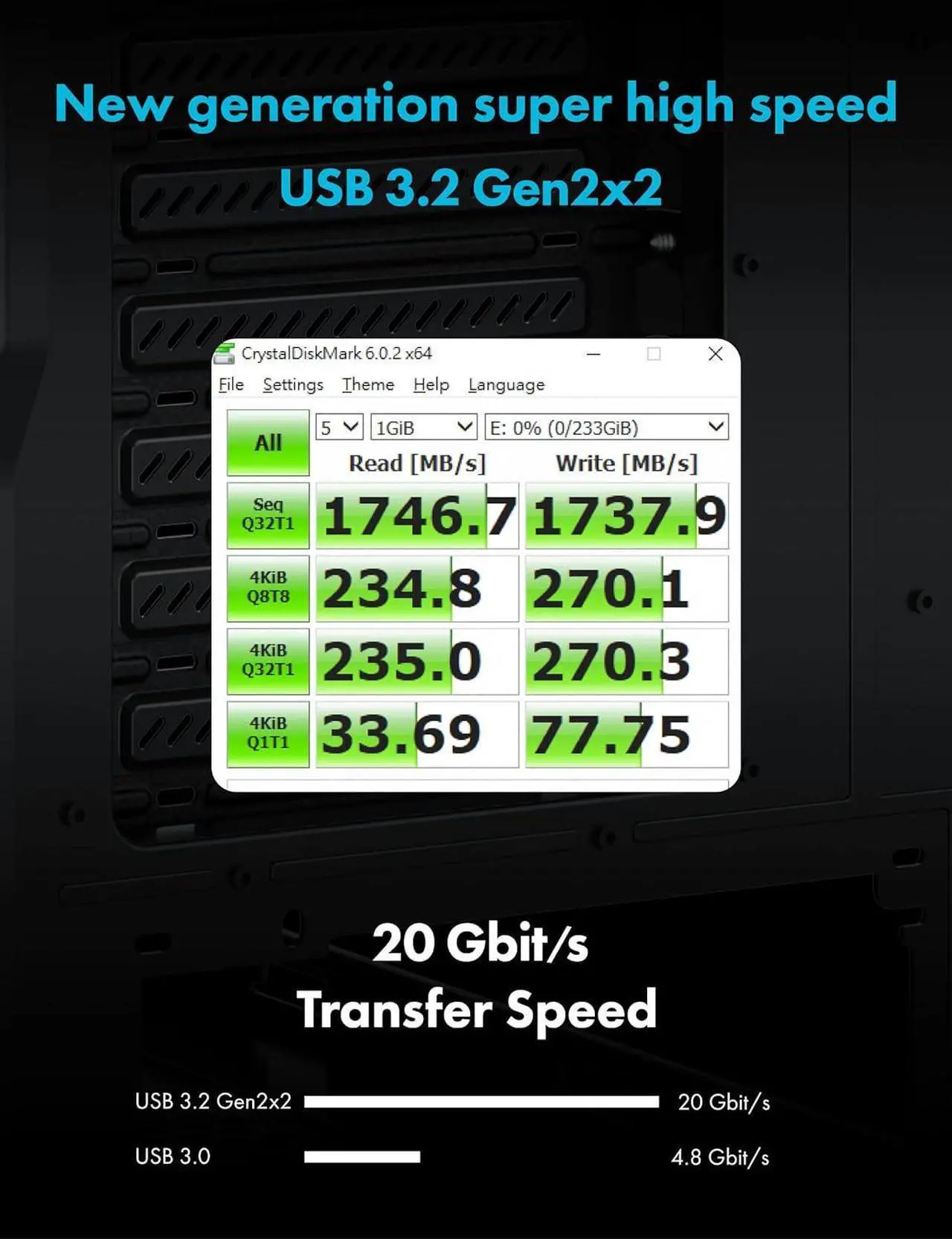 Alt view image 5 of 7 - GRAUGEAR 3.5 Inch Front Panel USB C Hub, SD/microSD Internal Card Reader, 20Gbps USB 3.2 Gen 2x2, USB3.2 Type-E Key-A 20-Pin Header & USB3.0 Header & 15-Pin SATA Power Connector Required [G-MP01CR]