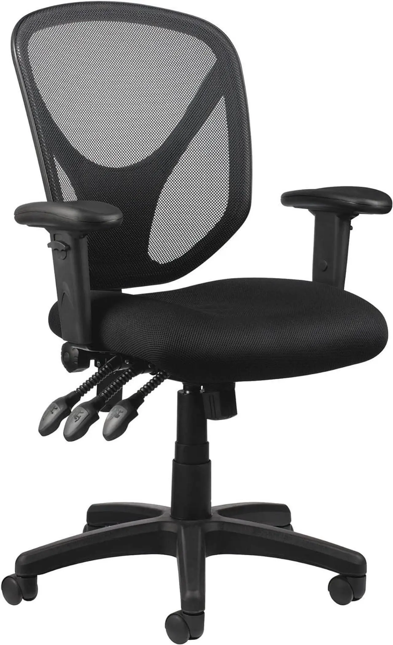 Main image of Realspace® MFTC 200 Multifunction Ergonomic Super Task Chair, Black