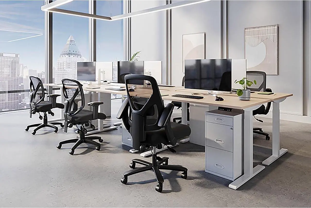 Alt view image 5 of 7 - Realspace® MFTC 200 Multifunction Ergonomic Super Task Chair, Black
