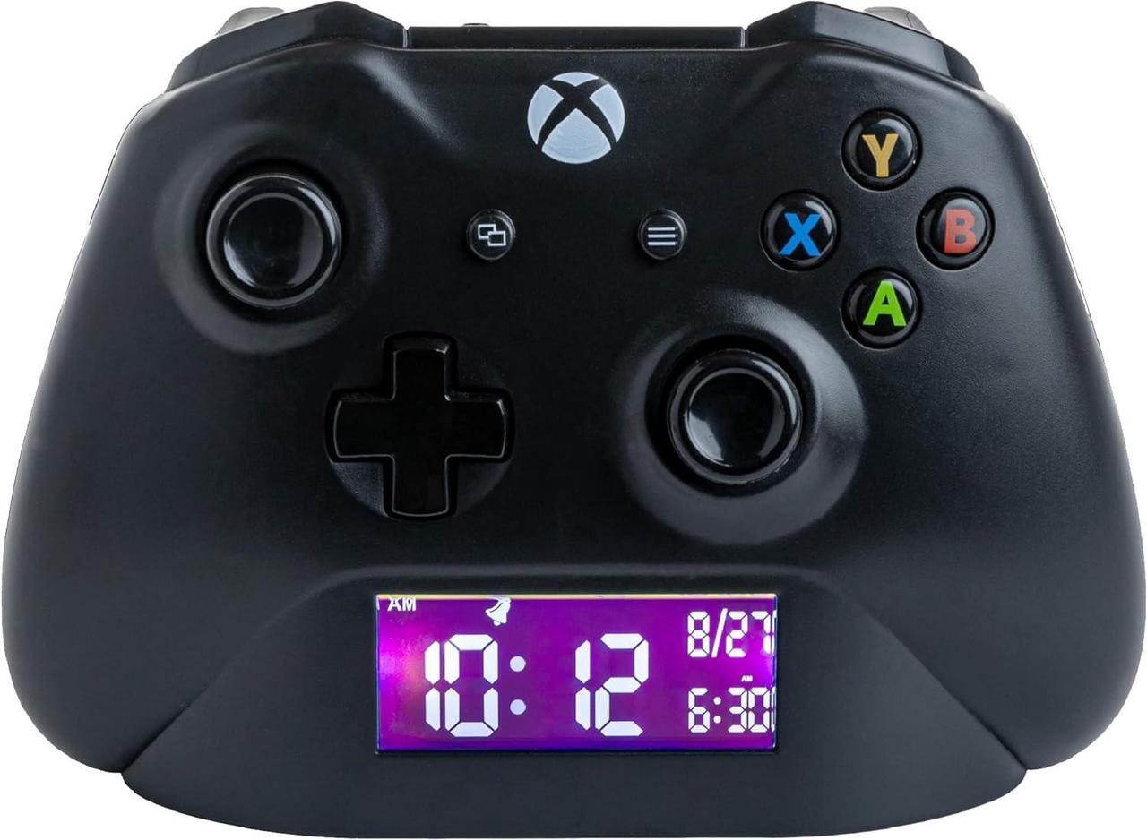 Main image of Paladone Xbox Controller Digital Alarm Clock, Officially Licensed Xbox Merchandise Gift and Decor for Gamers - Black
