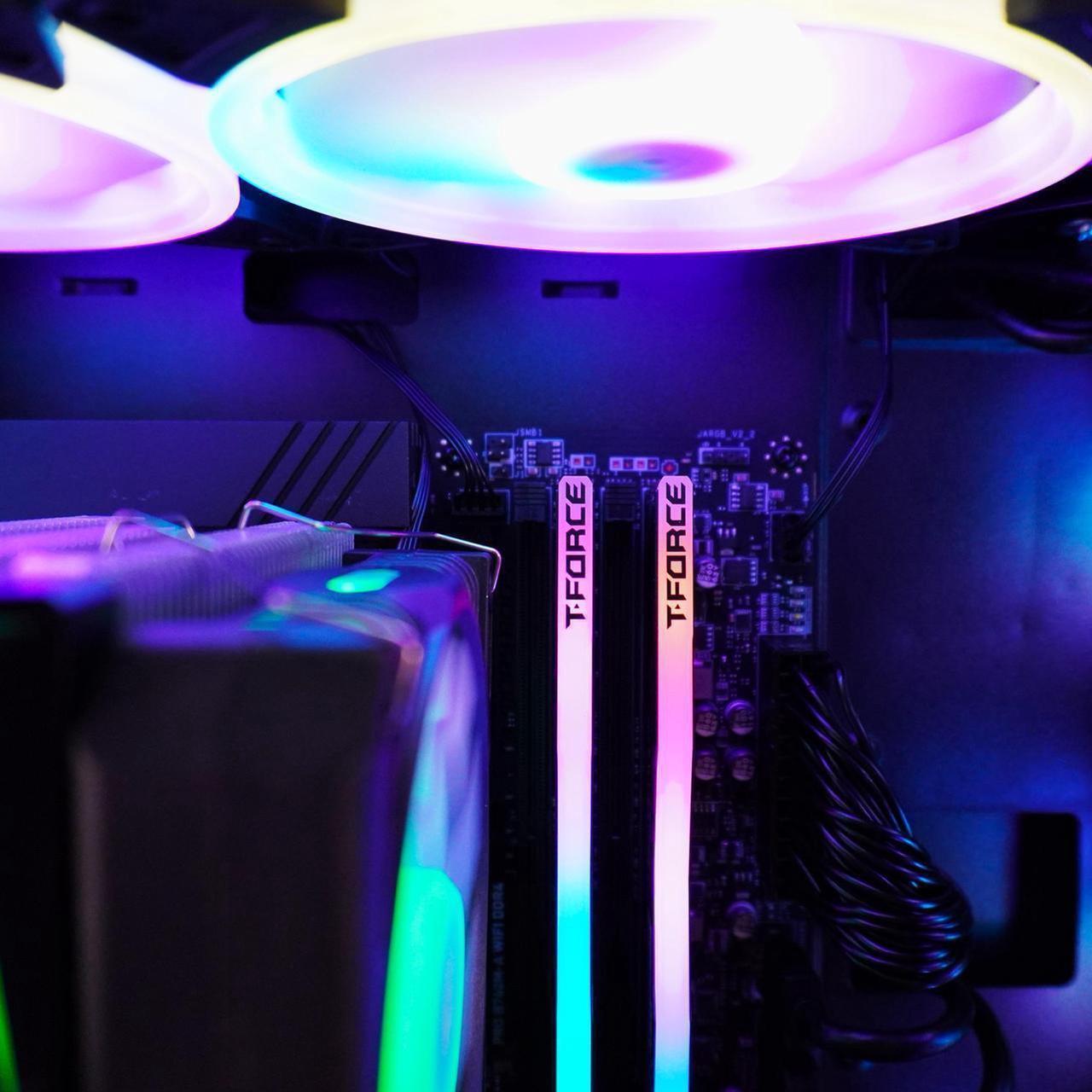 Alt view image 6 of 6 - HyperRage Gaming PC - AMD Ryzen 5 5600X (3.7GHz), NVIDIA GeForce RTX 4060, DDR4-3200 RGB 16GB, 1TB NVMe M.2 SSD, Windows 11, WiFi, Xtreme VR