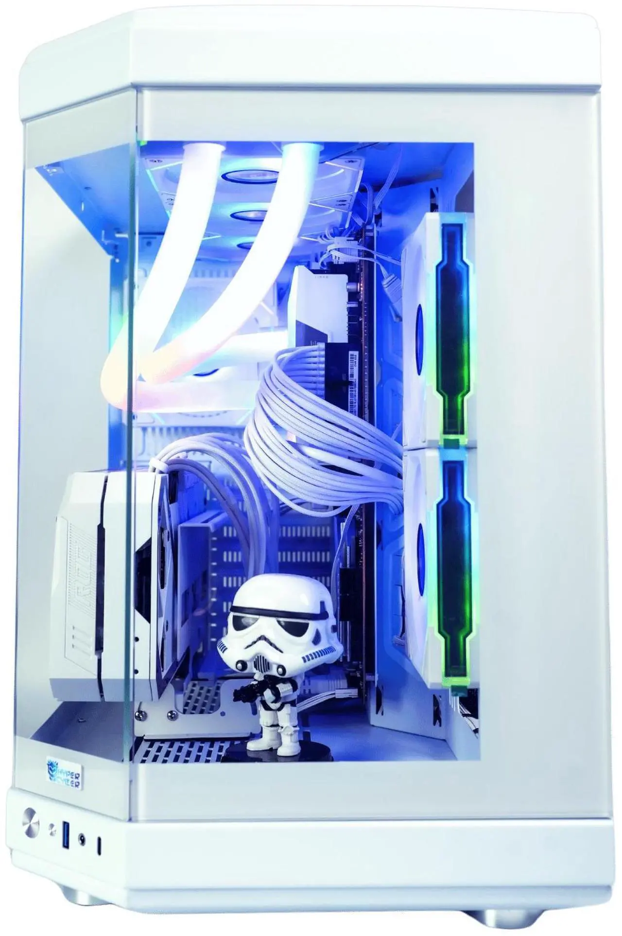 Alt view image 3 of 6 - HYPER CYBER Ultra X Gaming PC Desktop Computer Intel Core i7-14700K, NVIDIA GeForce RTX 3090, 32GB DDR5, 2TB SSD, Windows 11 Home, VR Ready, RGB Lighting, WiFi, Ready to Use