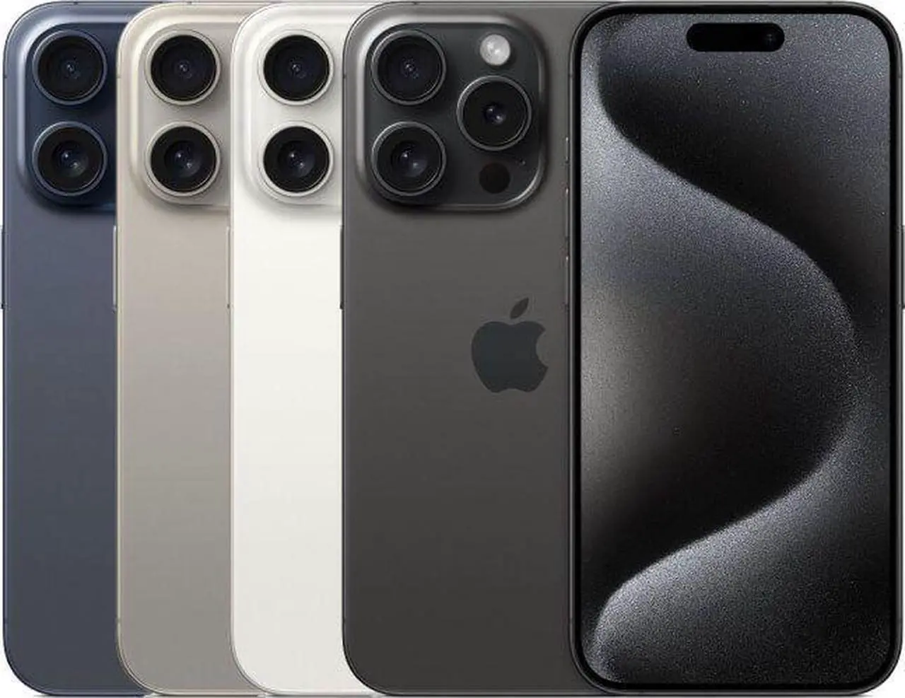 Alt view image 3 of 7 - Apple iPhone 15 Pro Max - 256GB - Black Titanium - Fully Unlocked - Refreshed