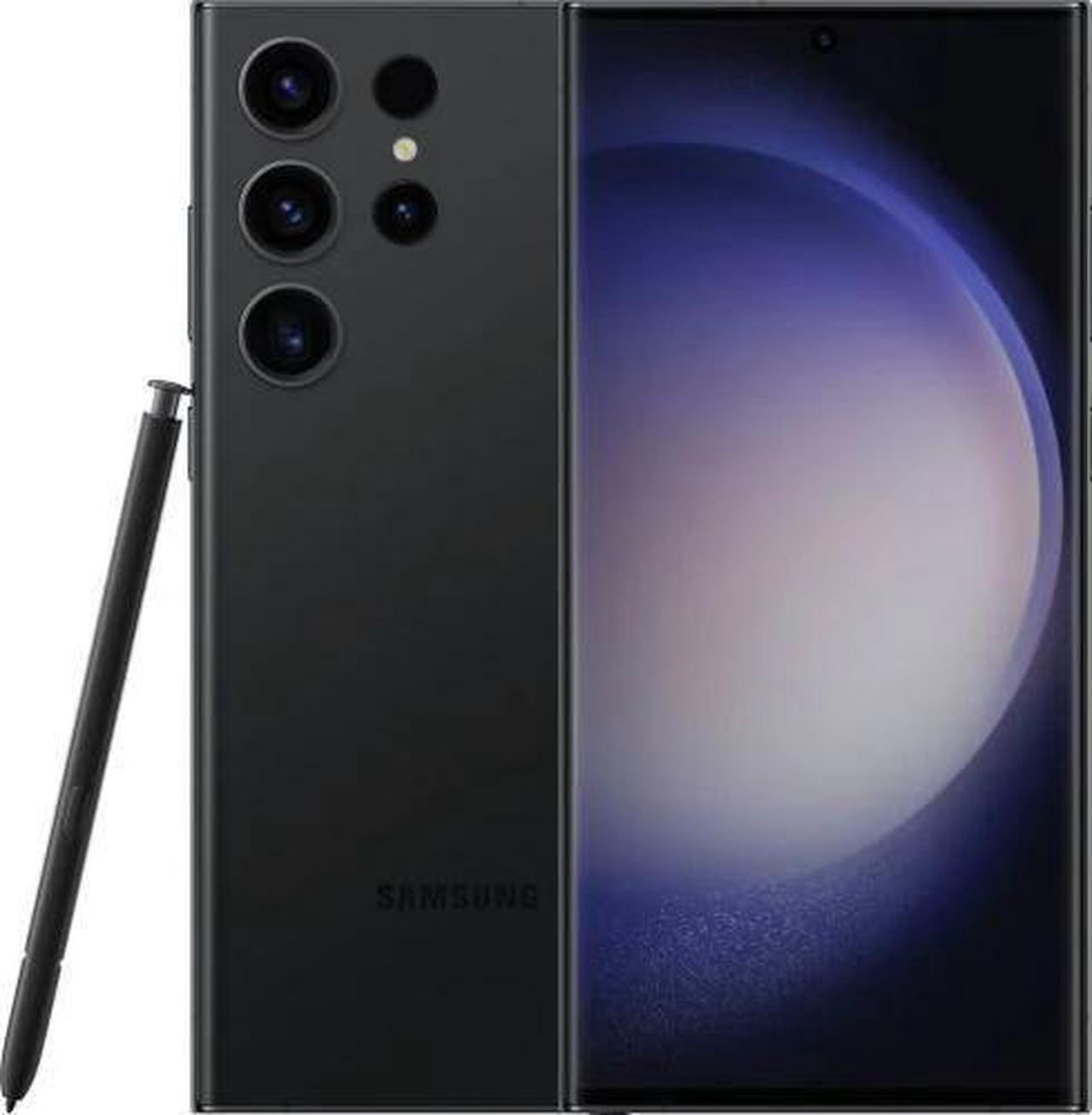 Main image of Samsung Galaxy S23 Ultra - 256GB - Phantom Black - Single Sim - 8GB RAM - Fully Unlocked - Grade A