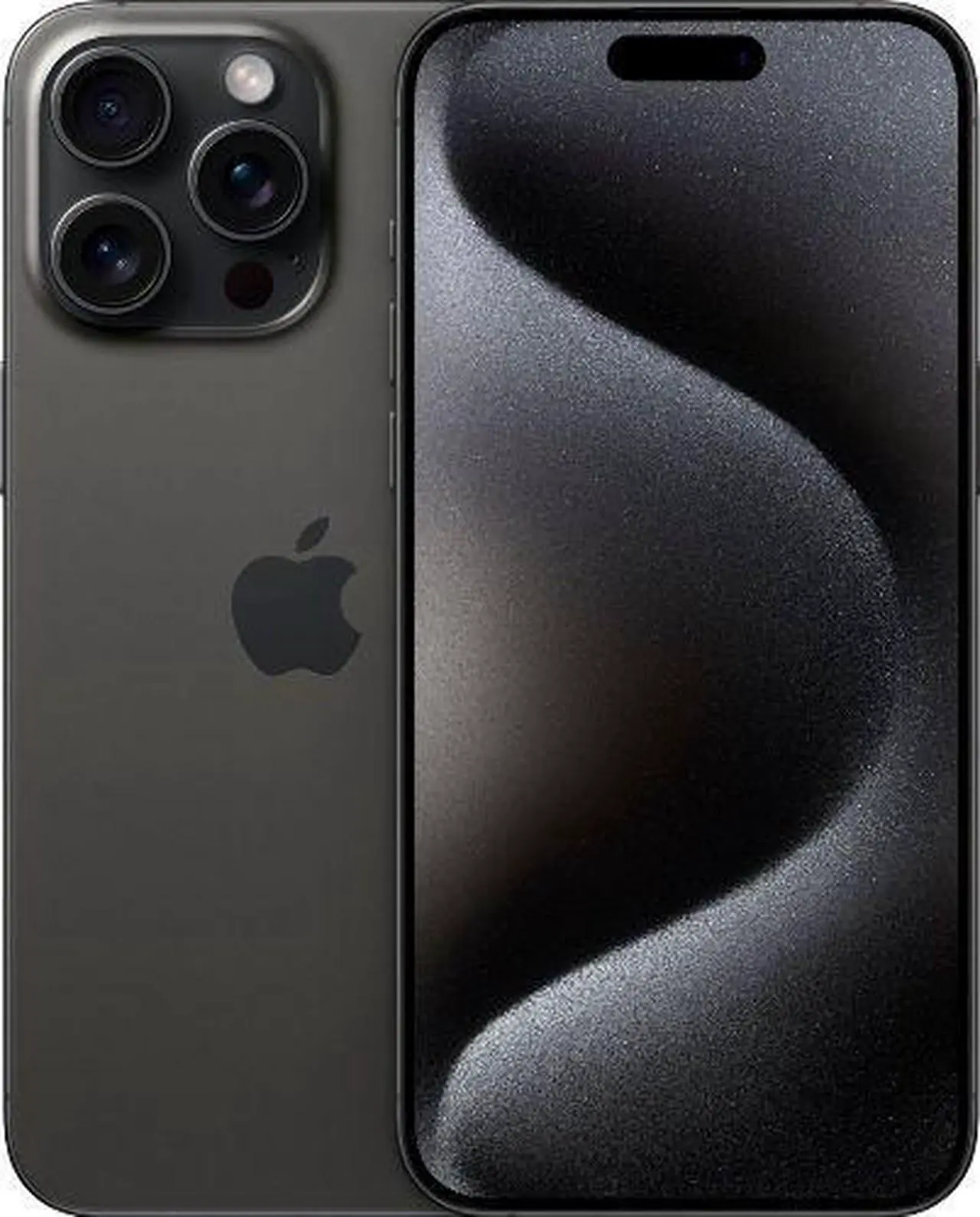 Main image of Apple iPhone 15 Pro Max - 256GB - Black Titanium - Fully Unlocked - Refreshed