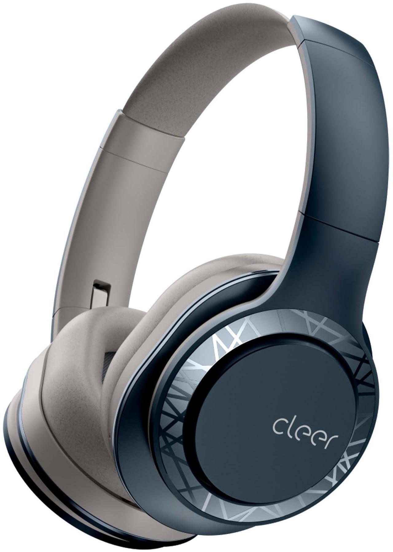Alt view image 7 of 13 - Cleer Audio Enduro 100 Bluetooth Wireless Headphones with up to 100 Hours Battery (Navy)