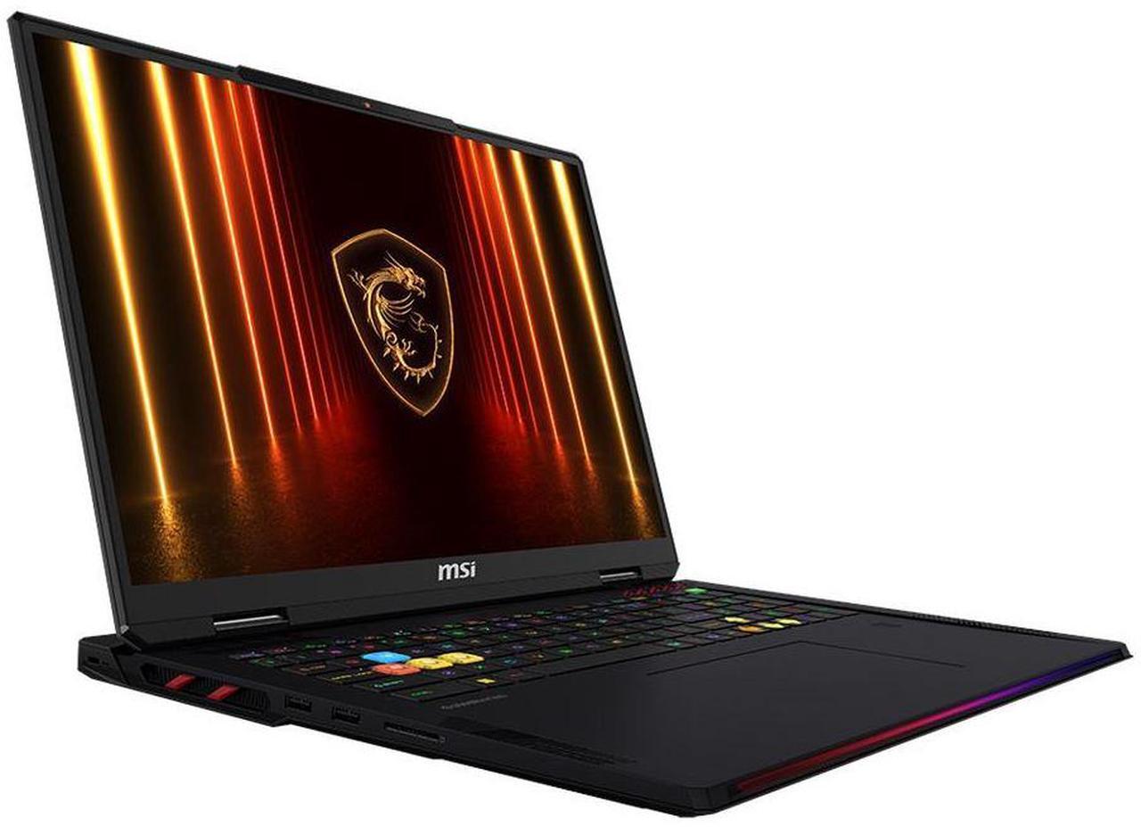 Alt view image 3 of 5 - MSI Raider 18 HX AI 18" QHD+ IPS 240Hz Display, Gaming Laptop - Core Black, Intel Core Ultra 9 285HX 2.1GHz Processor; NVIDIA GeForce RTX 5090 GPU 24GB GDDR7; 64GB DDR5-6400 RAM; 2TB NVMe M.2 SSD