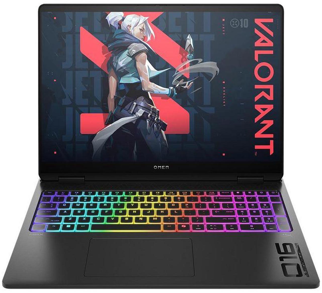 Main image of HP OMEN MAX 16-ah0043dx OLED 16" WQXGA OLED Gaming Laptop - Shadow Black Metal, Intel Core Ultra 9 275HX 2.1GHz ; NVIDIA GeForce RTX 5080 16GB GDDR7; 32GB DDR5-5600 RAM; 2TB PCIe Gen4 NVMe M.2 SSD