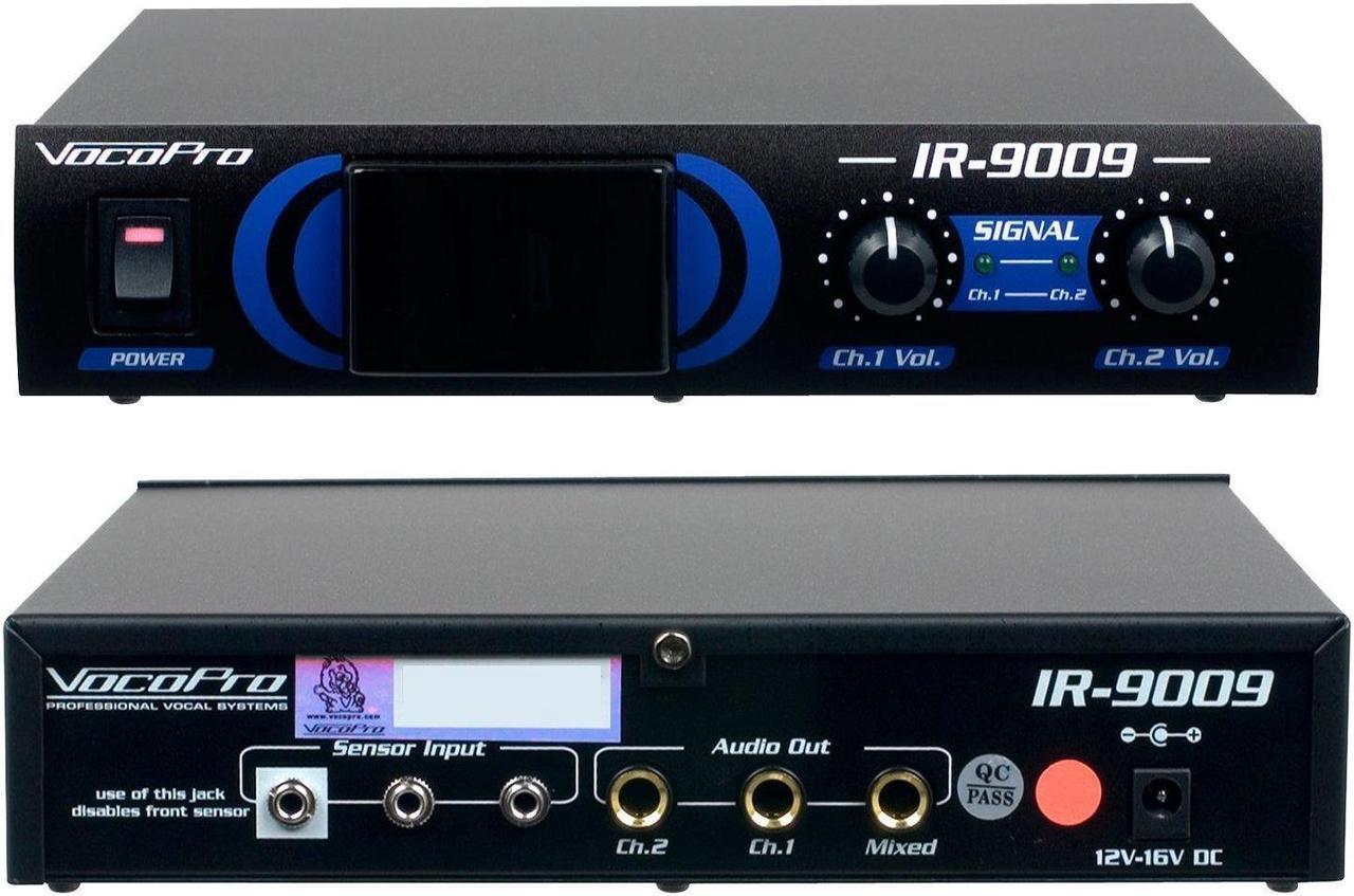 Alt view image 9 of 10 - IR-9009-2 - Infrared Dual Wireless Microphone System