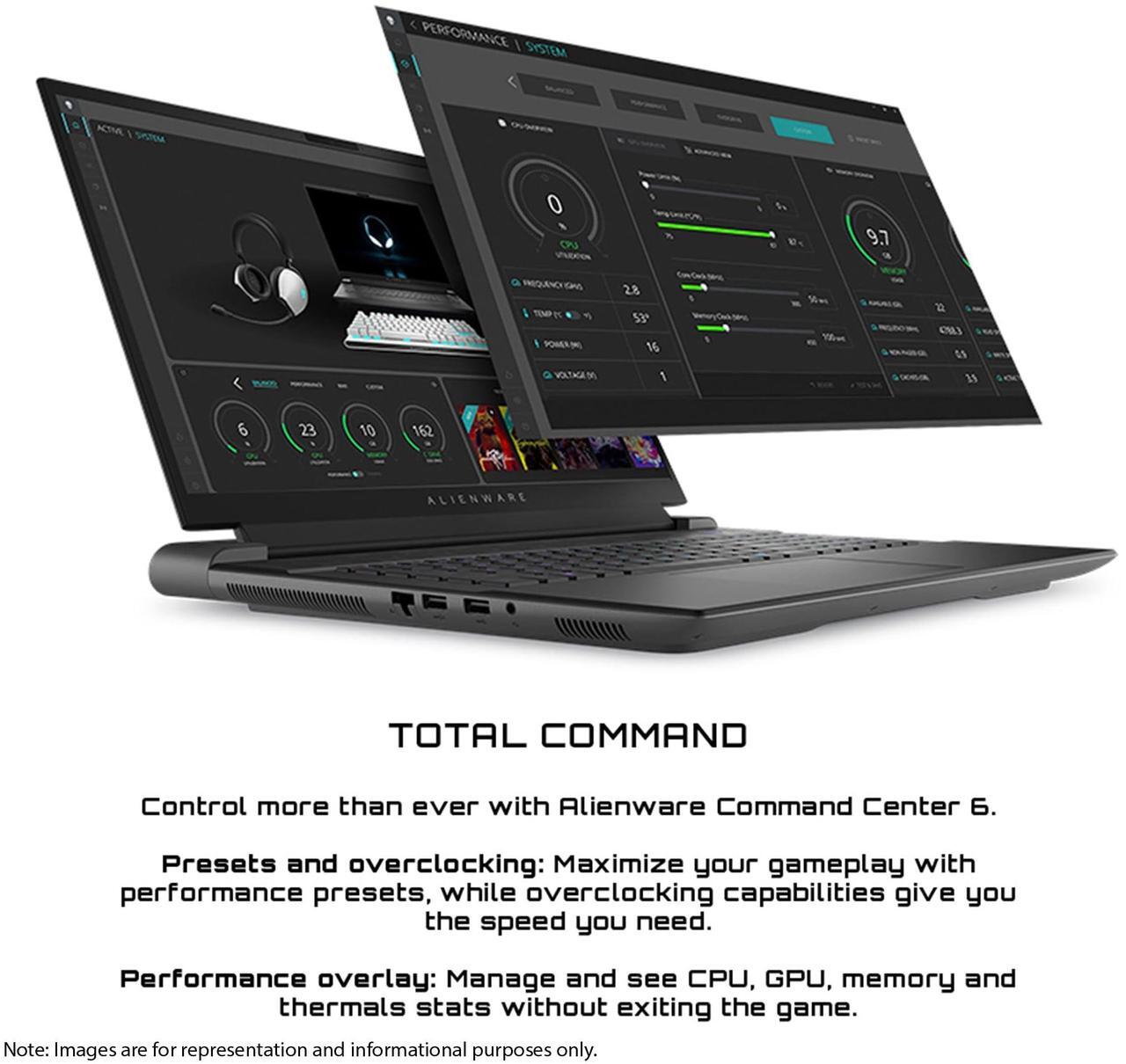 Alt view image 5 of 7 - Alienware M18 R2 Gaming Laptop, Intel i9-14900HX, 64 GB DDR5 RAM, 4 TB PCle SSD, 18" QHD+ (2560x1600), Nvidia G-Force RTX 4080, W11 Pro